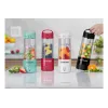 Nešiojamas blenderis NUTRIBULLET Portable 0,475 L – violetinis, 2000 mAh baterija, Tritan indas