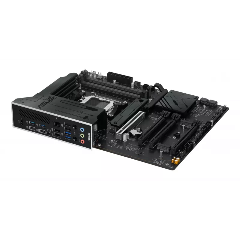 Pagrindinė plokštė ASUS X870 MAX GAMING WIFI7 ATX – AMD X870, Socket AM5, DDR5, 4 DIMM, 256 GB, Wi‑Fi 7, Bluetooth 5.4, 3 M.2, 2x USB4 Gen3x2
