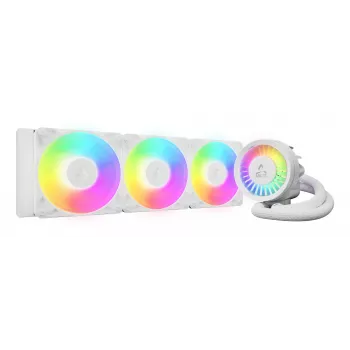 ARCTIC Liquid Freezer III Pro 360 A-RGB (Balta) – Universalus viskas viename CPU vandens aušintuvas su A-RGB