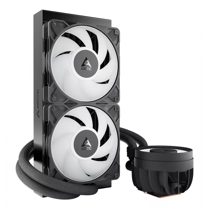ARCTIC Liquid Freezer III Pro 240 A-RGB - universalus procesoriaus vandens aušintuvas su A-RGB juodas