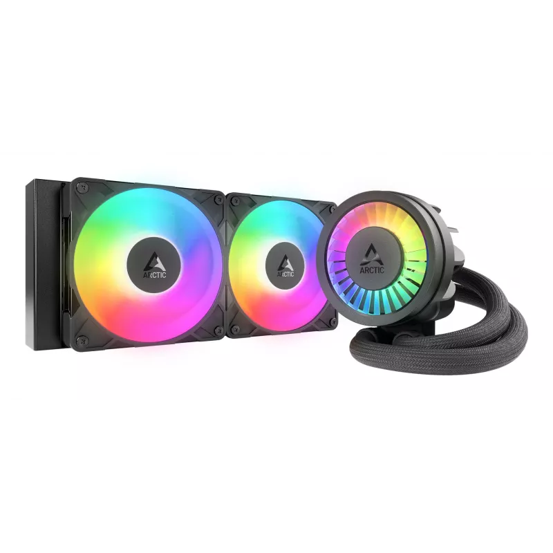 ARCTIC Liquid Freezer III Pro 240 A-RGB - universalus procesoriaus vandens aušintuvas su A-RGB juodas