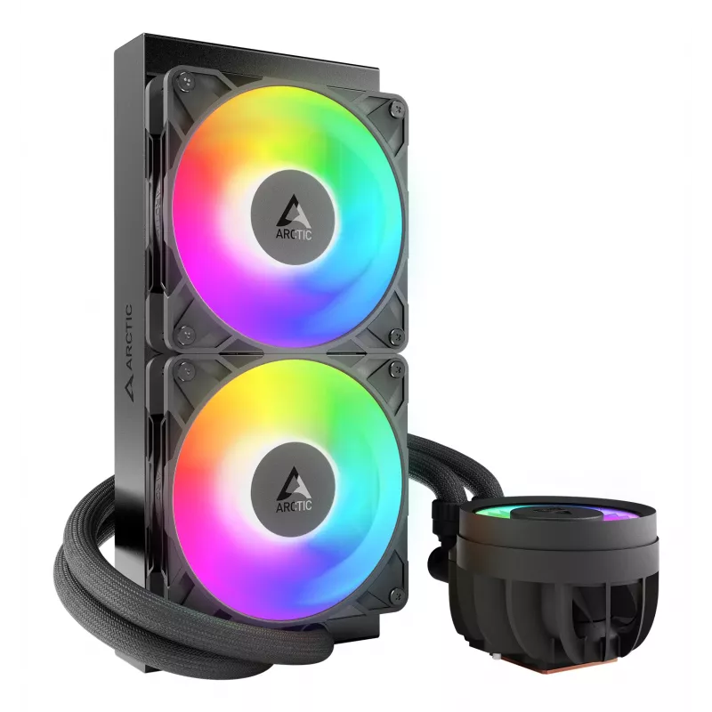 ARCTIC Liquid Freezer III Pro 240 A-RGB - universalus procesoriaus vandens aušintuvas su A-RGB juodas