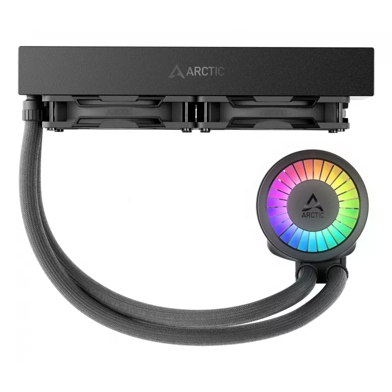 ARCTIC Liquid Freezer III Pro 240 A-RGB - universalus procesoriaus vandens aušintuvas su A-RGB juodas
