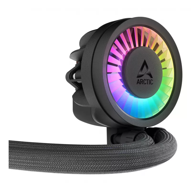 ARCTIC Liquid Freezer III Pro 240 A-RGB - universalus procesoriaus vandens aušintuvas su A-RGB juodas