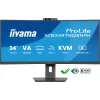 Monitorius iiyama ProLite XCB3497WQSNPH-B1 86,4 cm (34 inch) 3440 x 1440 UltraWide Quad HD LED juodas