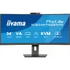 Monitorius iiyama ProLite XCB3497WQSNPH-B1 86,4 cm (34 inch) 3440 x 1440 UltraWide Quad HD LED juodas
