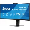 Monitorius iiyama ProLite XCB3497WQSNPH-B1 86,4 cm (34 inch) 3440 x 1440 UltraWide Quad HD LED juodas