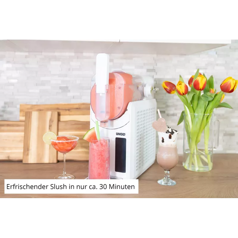 Unold Slush-Eismaschine Susi 48940 kompresorinis ledų gaminimo aparatas 2 L 220 W Baltas
