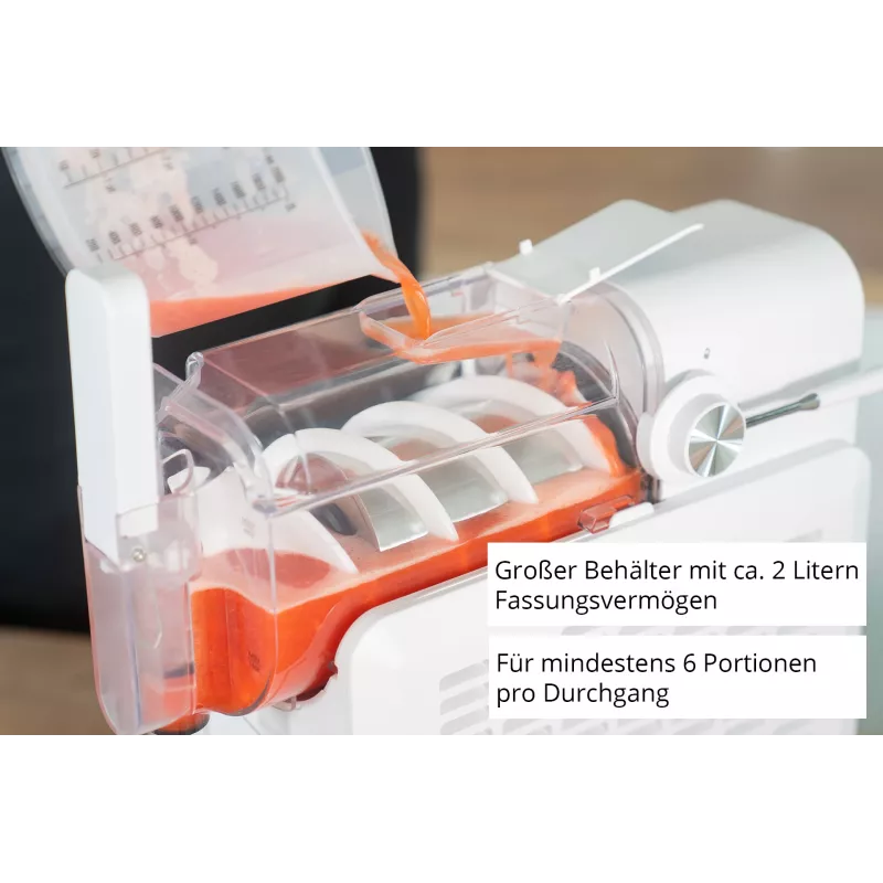 Unold Slush-Eismaschine Susi 48940 kompresorinis ledų gaminimo aparatas 2 L 220 W Baltas
