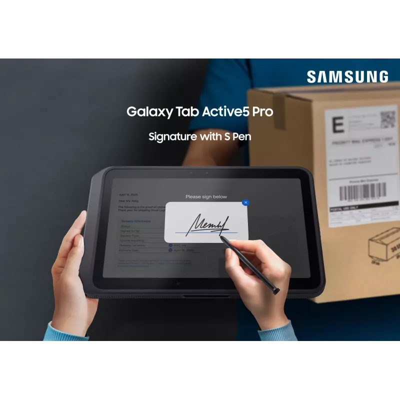 Samsung Galaxy Tab Active5 Pro 5G Enterprise Edition Snapdragon LTE 256 GB 25,6 cm (10,1 colio) 8 GB Wi-Fi 6 (802.11ax) Android 15 Žalia