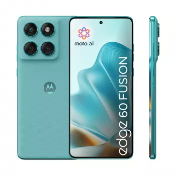 Mobilusis telefonas Motorola edge 60 fusion 16,9 cm (6,67 colio) Dual SIM Android 15 5G USB Type-C 8 GB 256 GB 5200 mAh Turkio spalvos