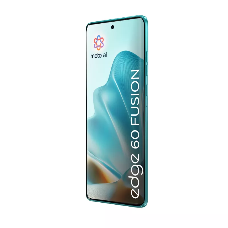 Mobilusis telefonas Motorola edge 60 fusion 16,9 cm (6,67 colio) Dual SIM Android 15 5G USB Type-C 8 GB 256 GB 5200 mAh Turkio spalvos