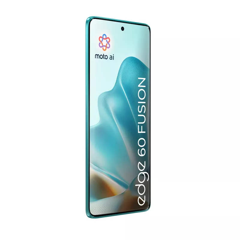 Mobilusis telefonas Motorola edge 60 fusion 16,9 cm (6,67 colio) Dual SIM Android 15 5G USB Type-C 8 GB 256 GB 5200 mAh Turkio spalvos