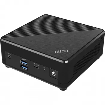 MSI Cubi N ADL S-098EU mini kompiuteris Intel® N N200 / 4 GB DDR4 / 128 GB SSD / Windows 11 Pro / juodas