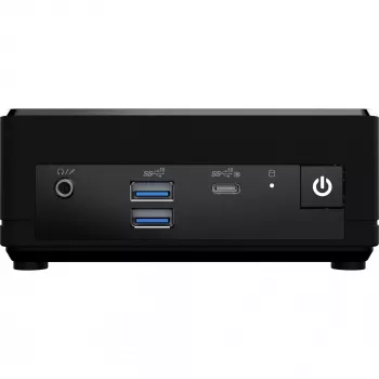 MSI Cubi N ADL S-098EU mini kompiuteris Intel® N N200 / 4 GB DDR4 / 128 GB SSD / Windows 11 Pro / juodas