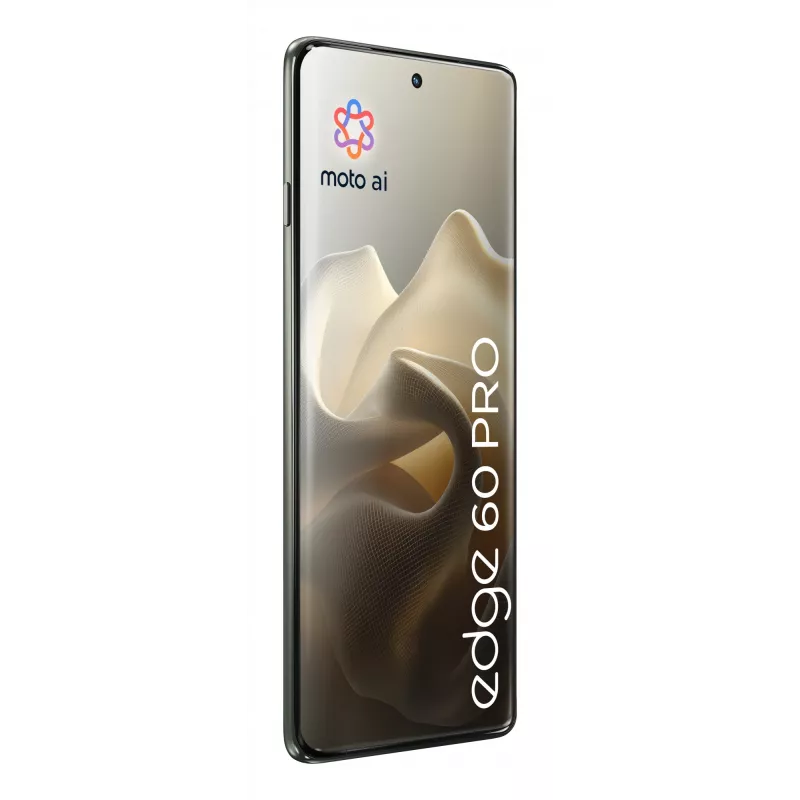 Mobilusis telefonas Motorola Edge 60 Pro 16,9 cm (6,67 col.) Dual SIM Android 15 5G USB Type-C 12 GB 512 GB 6000 mAh Pilka