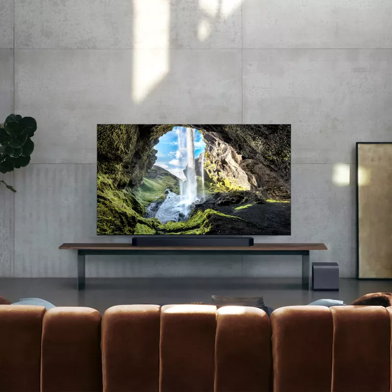 Samsung HW-Q990F garso juosta 11.1.4 kanalų, 756 W, juoda, belaidis žemų dažnių garsiakalbis, HDMI, Wi‑Fi