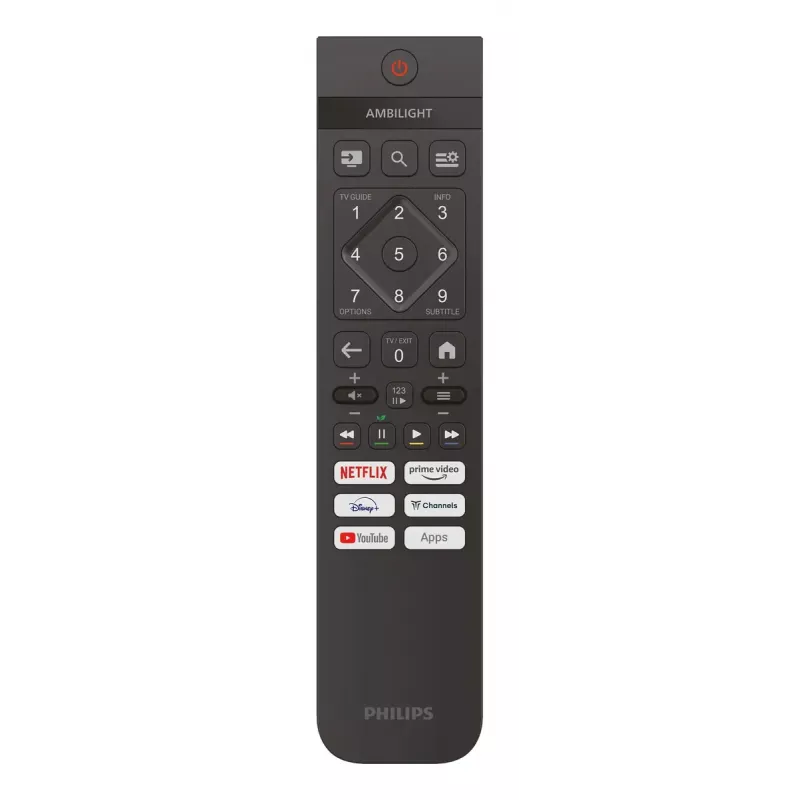 Televizorius Philips 55PUS7810/12 55 colių QLED 4K Ultra HD, 3840x2160, Titan OS, HDMI 2.1, Wi‑Fi, Bluetooth