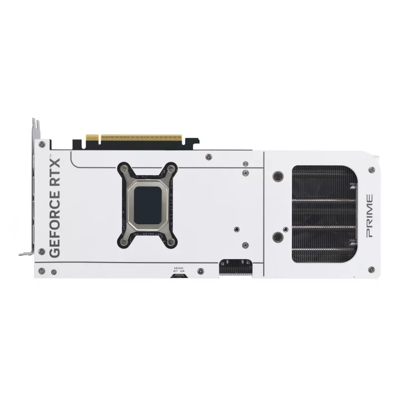 Vaizdo plokštė ASUS GeForce RTX 5070 12 GB GDDR7, PCIe 5.0, 192 bitų, balta, 3 ventiliatoriai
