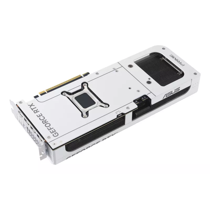 Vaizdo plokštė ASUS GeForce RTX 5070 12 GB GDDR7, PCIe 5.0, 192 bitų, balta, 3 ventiliatoriai