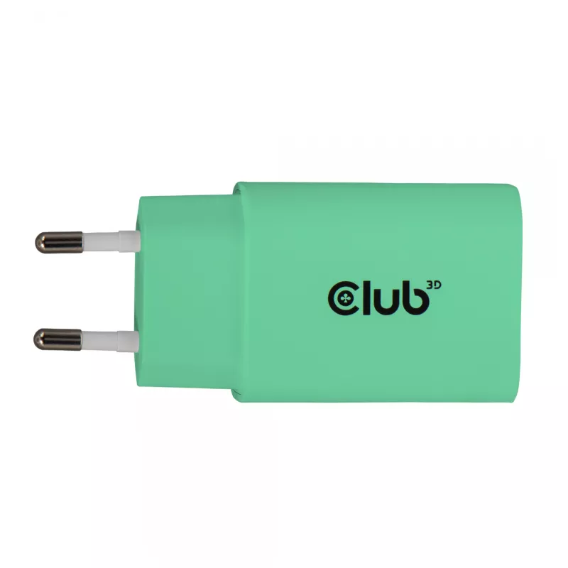 Club 3D USB-C įkroviklis 2 vnt. 30W – Dvigubas 30W USB-C maitinimo adapteris