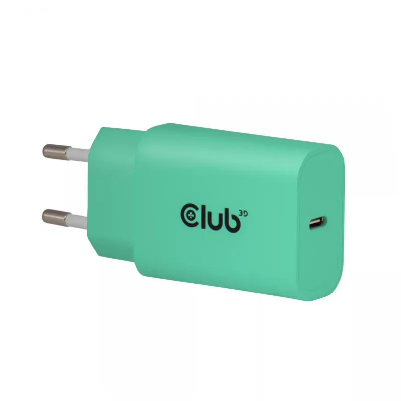Club 3D USB-C įkroviklis 2 vnt. 30W – Dvigubas 30W USB-C maitinimo adapteris