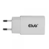 USB-C įkroviklis 2 vnt. komplektas CLUB3D CAC-3020, 30 W, baltas
