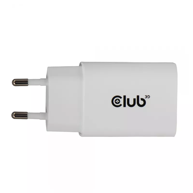 USB-C įkroviklis 2 vnt. komplektas CLUB3D CAC-3020, 30 W, baltas