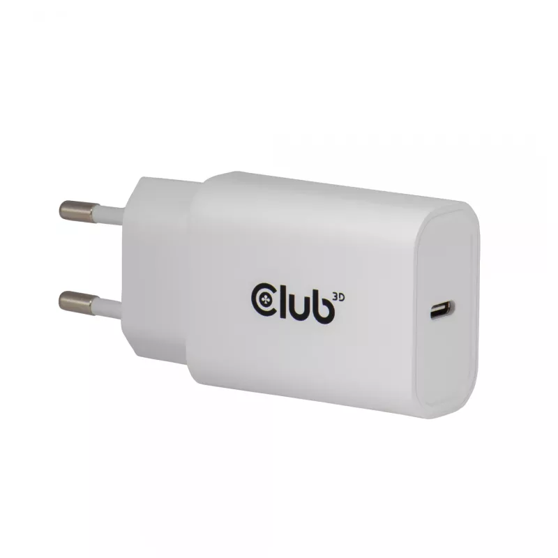 USB-C įkroviklis 2 vnt. komplektas CLUB3D CAC-3020, 30 W, baltas