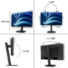 Philips 3000 serijos 24B2N3200J/00 kompiuterio monitorius 60,5 cm (23,8 col.) 1920 x 1080 pikselių Full HD LCD juodas