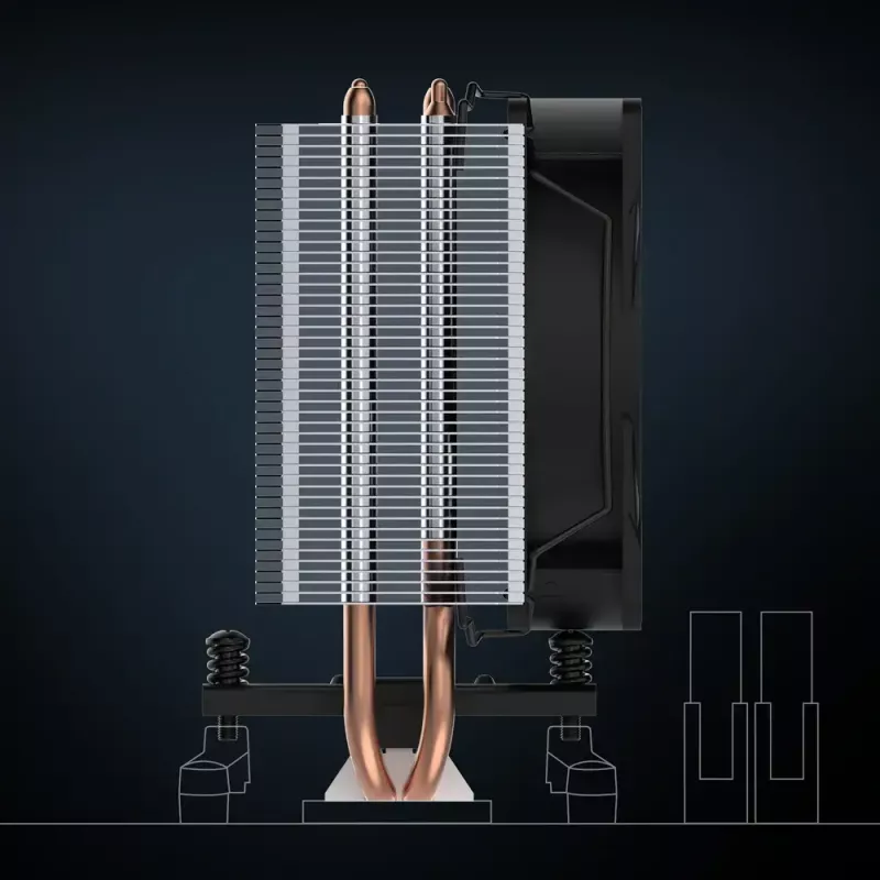 Oro aušintuvas ARCTIC Freezer 8A Compact AMD CPU Cooler