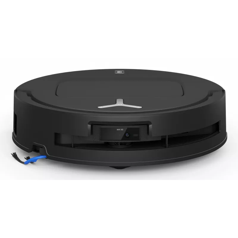 Robotinis dulkių siurblys Ecovacs Deebot T80 Omni — be maišelio, 3 L dulkėms, 0,11 L vandeniui, 6400 mAh, 297 min veikimo, juodas