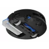 Robotinis dulkių siurblys Ecovacs Deebot T80 Omni — be maišelio, 3 L dulkėms, 0,11 L vandeniui, 6400 mAh, 297 min veikimo, juodas