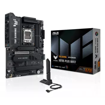 ASUS TUF GAMING X870E-PLUS WIFI7 pagrindinė plokštė AMD X870E Socket AM5 ATX