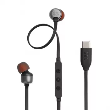 JBL Tune 310C laidinės ausinės į ausį USB Type-C juodos