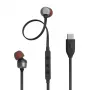 JBL Tune 310C laidinės ausinės į ausį USB Type-C juodos