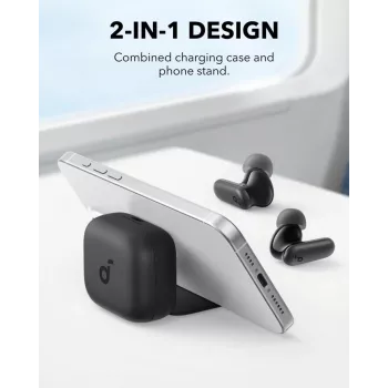 ANKER Soundcore P30i belaidės ausinės su triukšmo slopinimu – juodos