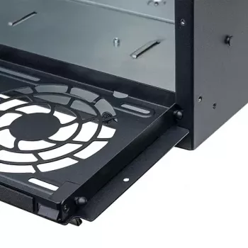 Serverio korpusas SilverStone RM52 juodas ATX SFX 440x550x220mm
