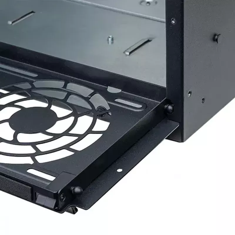 Serverio korpusas SilverStone RM52 juodas ATX SFX 440x550x220mm