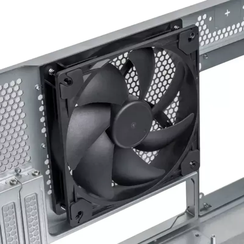 Serverio korpusas SilverStone RM52 juodas ATX SFX 440x550x220mm
