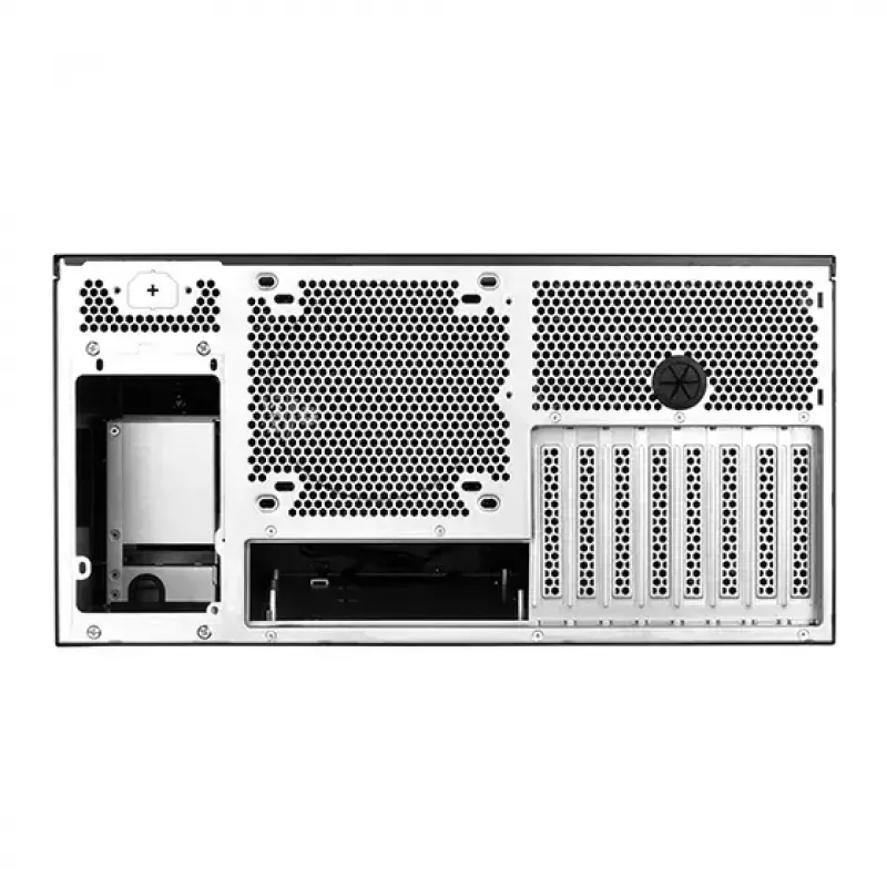 Serverio korpusas SilverStone RM52 juodas ATX SFX 440x550x220mm