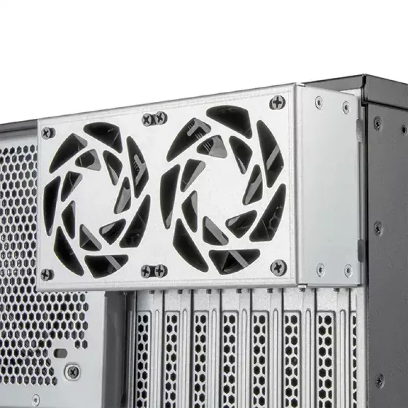 Serverio korpusas SilverStone RM52 juodas ATX SFX 440x550x220mm