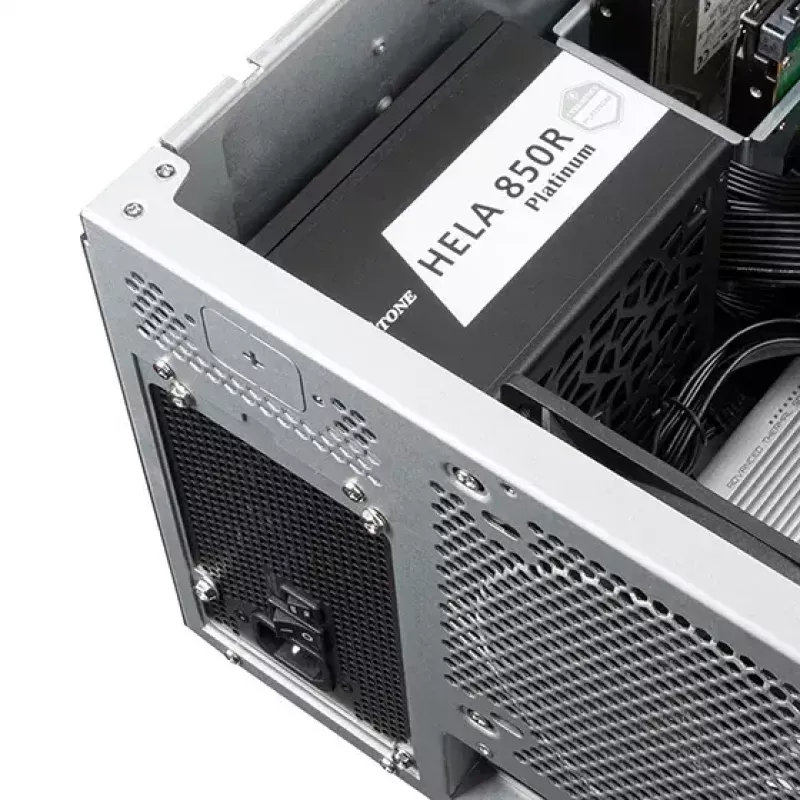 Serverio korpusas SilverStone RM52 juodas ATX SFX 440x550x220mm