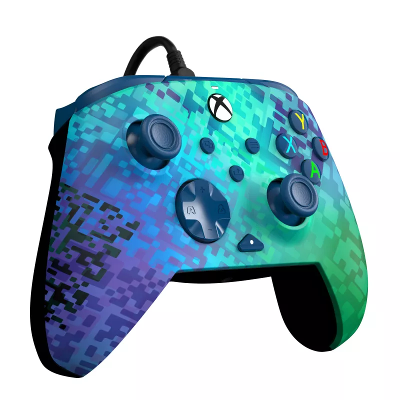 PDP Rematch Advanced laidinis valdiklis Xbox ir PC, juodas/žalias