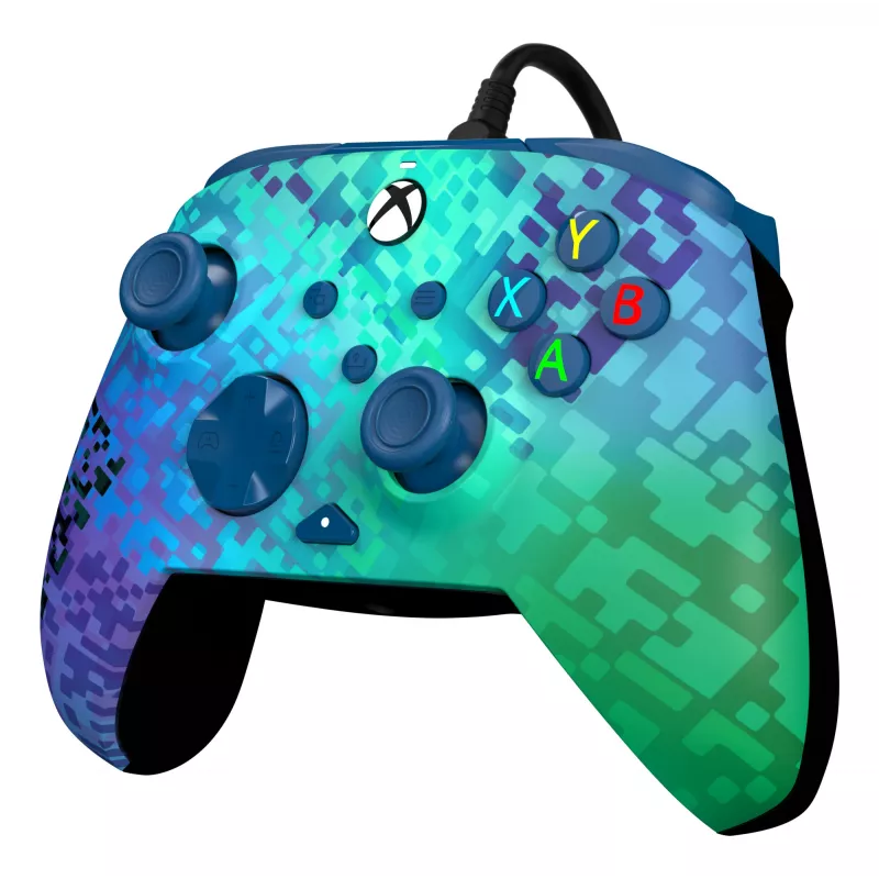 PDP Rematch Advanced laidinis valdiklis Xbox ir PC, juodas/žalias