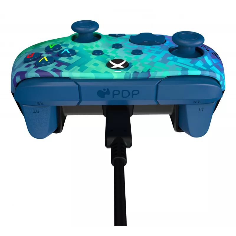 PDP Rematch Advanced laidinis valdiklis Xbox ir PC, juodas/žalias