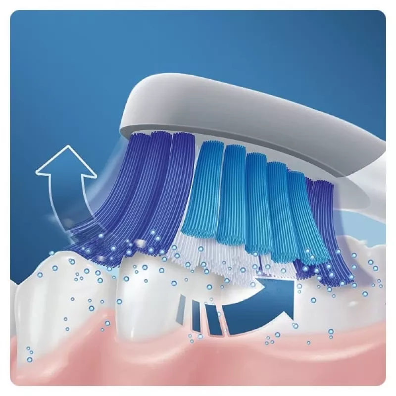 Oral-B Pulsonic Slim Luxe 4000 suaugusiųjų soninis dantų šepetėlis, platininė spalva