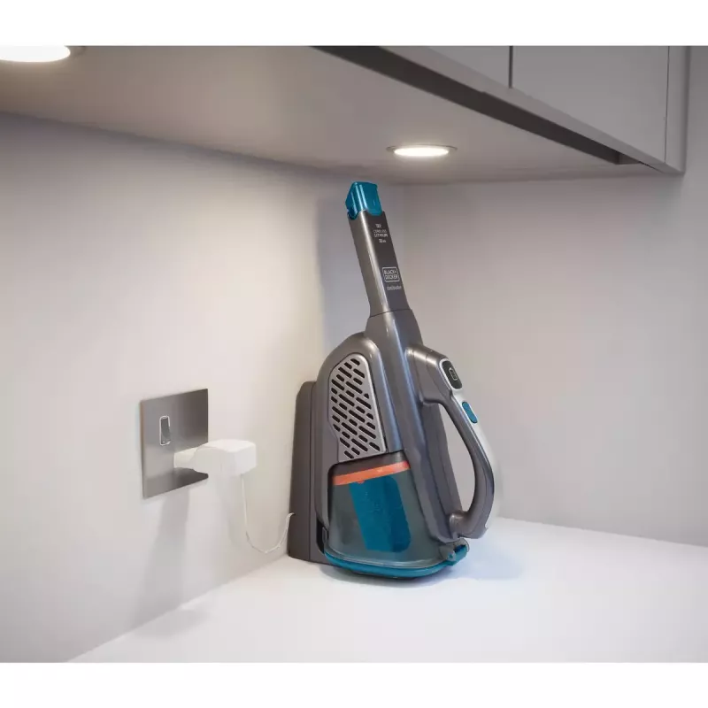 Belaidis rankinis dulkių siurblys Black & Decker BHHV520BF-QW, sausam valymui, 35 W, 0,7 l talpa, 21 min veikimo laikas, 1,2 kg