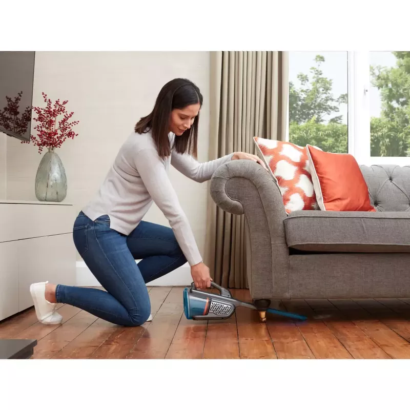 Belaidis rankinis dulkių siurblys Black & Decker BHHV520BF-QW, sausam valymui, 35 W, 0,7 l talpa, 21 min veikimo laikas, 1,2 kg