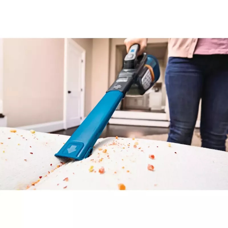 Belaidis rankinis dulkių siurblys Black & Decker BHHV520BF-QW, sausam valymui, 35 W, 0,7 l talpa, 21 min veikimo laikas, 1,2 kg